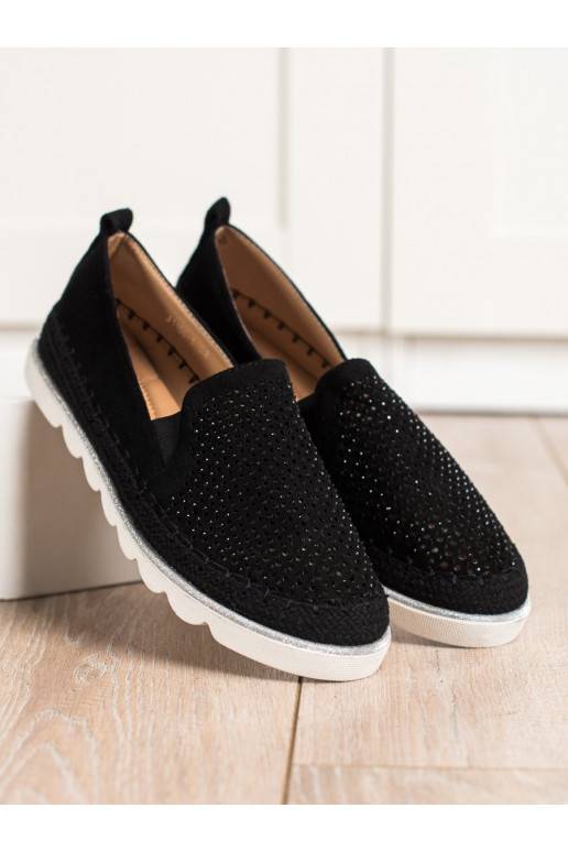 Ažuursete ornamentidega Slip On kristallidega 