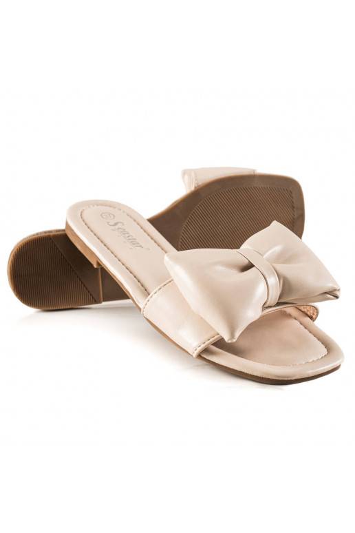 Beeži värvi Plätud lipsukesega 