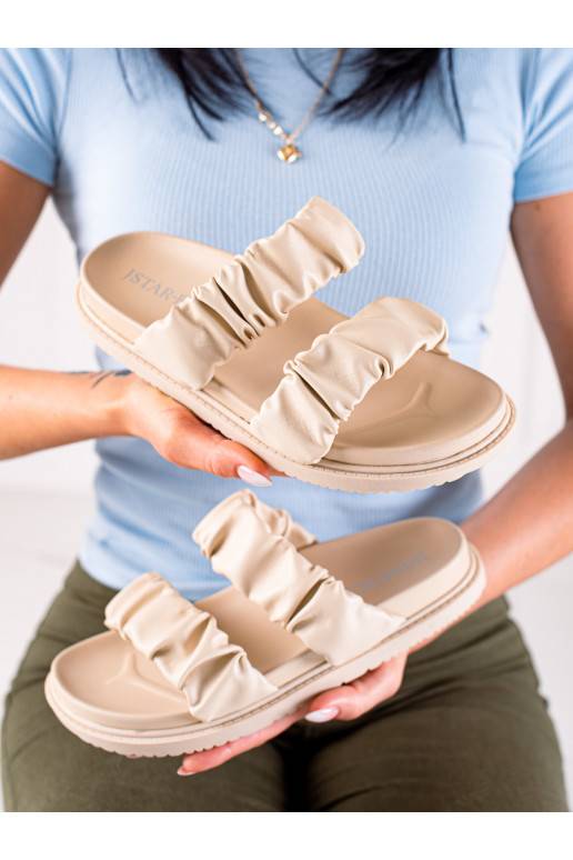 Beeži värvi Plätud pannaldega 