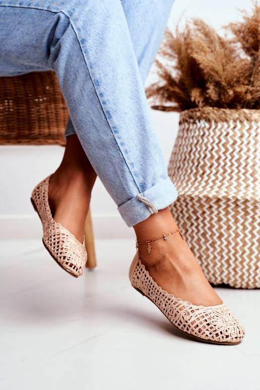 Lu Boo Baleriinad beeži värvi Carry Lu Boo Baleriinad beeži värvi Carry