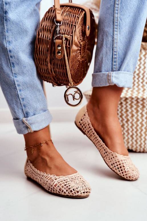 Lu Boo Baleriinad beeži värvi Carry Lu Boo Baleriinad beeži värvi Carry