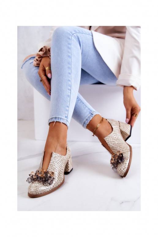 Jalatsid Mozaika bordoo-värvi Delaver