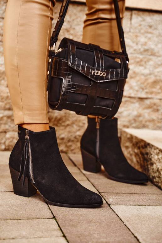 Naiste poolsaapad Big Star mustad Naiste poolsaapad Big Star mustad