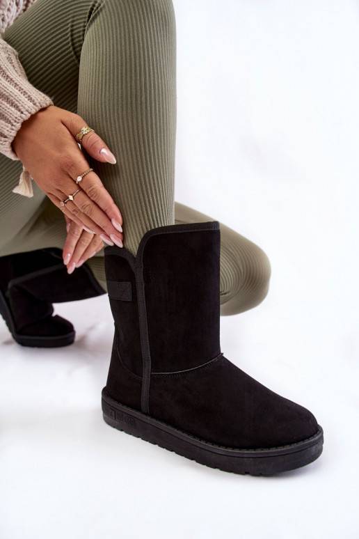 nööpidega lumesaapad Big Star mustad nööpidega lumesaapad Big Star mustad