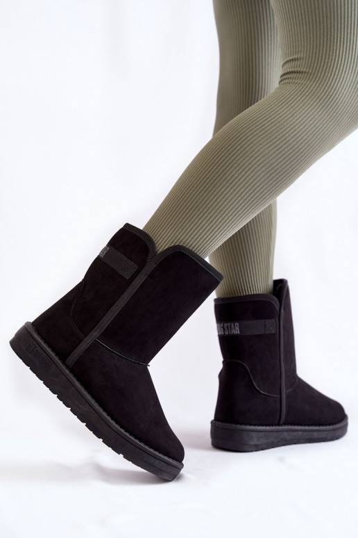 nööpidega lumesaapad Big Star mustad nööpidega lumesaapad Big Star mustad