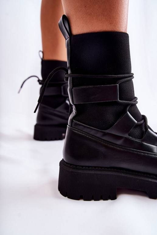 Massiivsed saapad mustad Fallor Massiivsed saapad mustad Fallor