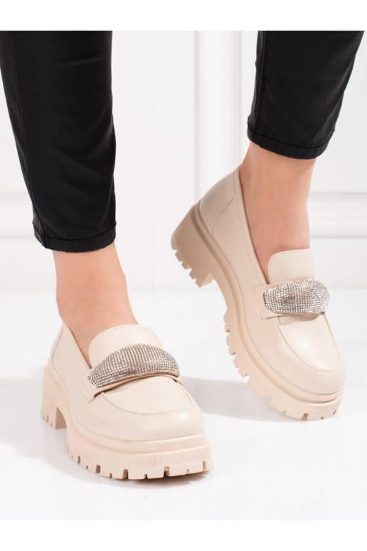  Naiste saapad eko-nahast Shelovet beeži värvi