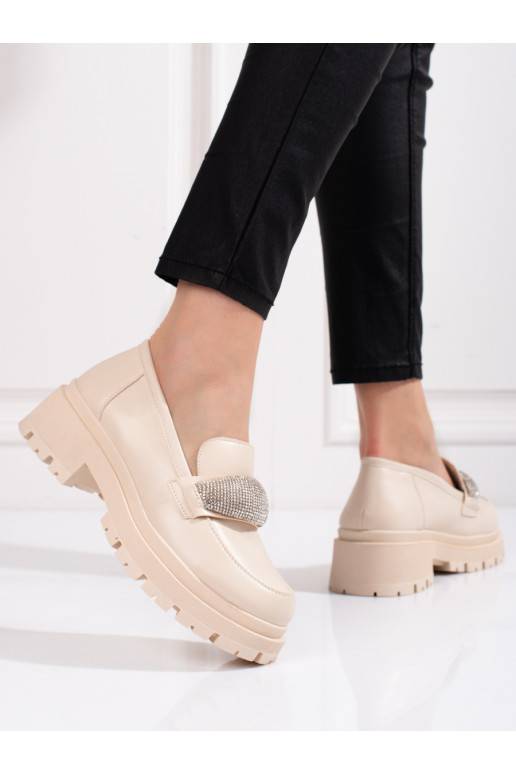  Naiste saapad eko-nahast Shelovet beeži värvi