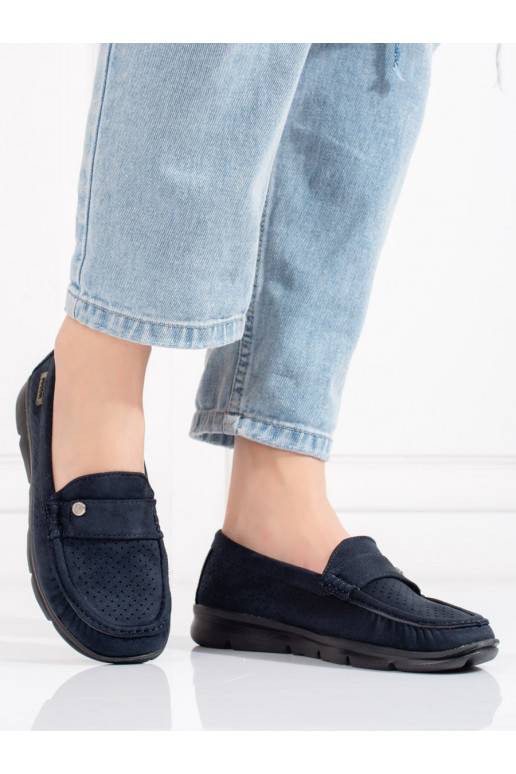 Naiste mokassiinid Shelovet lekkie Sinist värvi