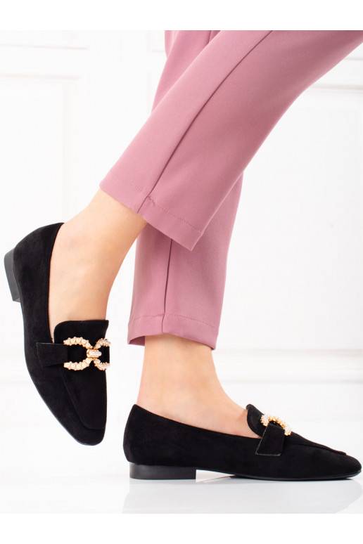 Naiste mokassiinid Shelovet Mustad 