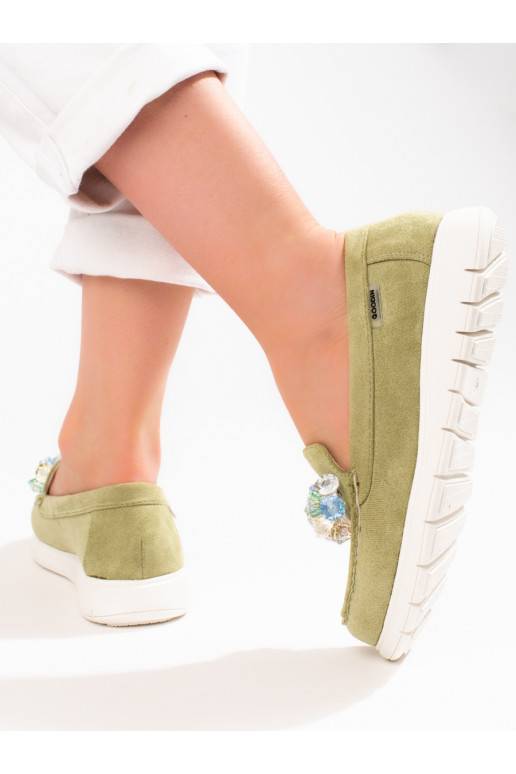  Naiste mokassiinid Shelovet roheline