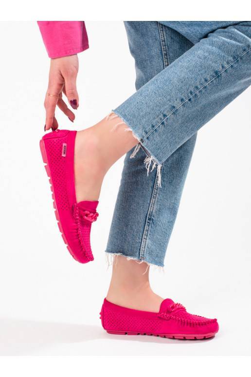   mokassiinid  shelovet tumeroosad värvi