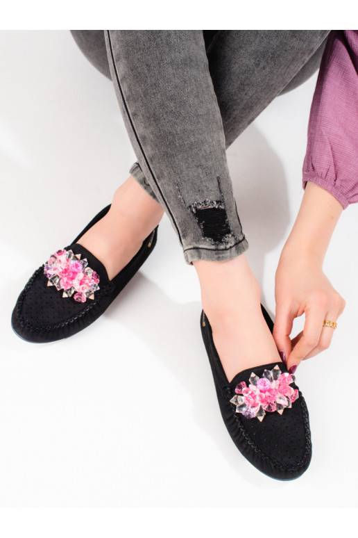 seemisnakhsed  mokassiinid Shelovet Mustad