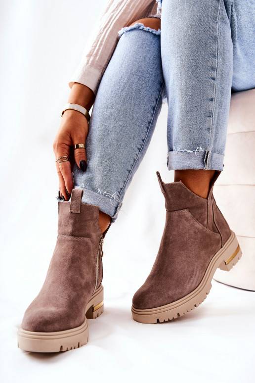 Naiste poolsaapad voodriga Cut Out Tanya Naiste poolsaapad voodriga Cut Out Tanya