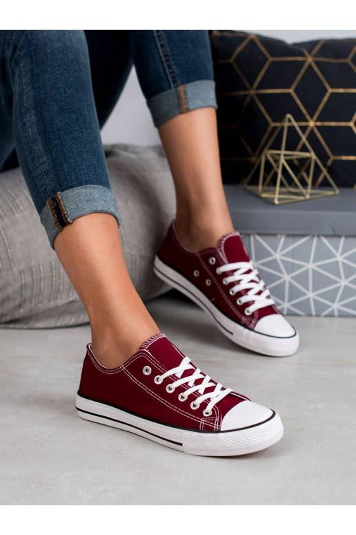  burgundi värvi  Naiste saapad Shelovet