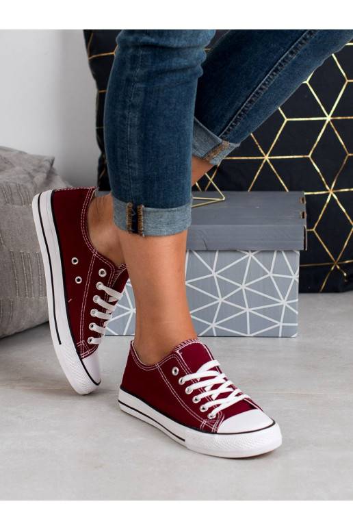  burgundi värvi  Naiste saapad Shelovet