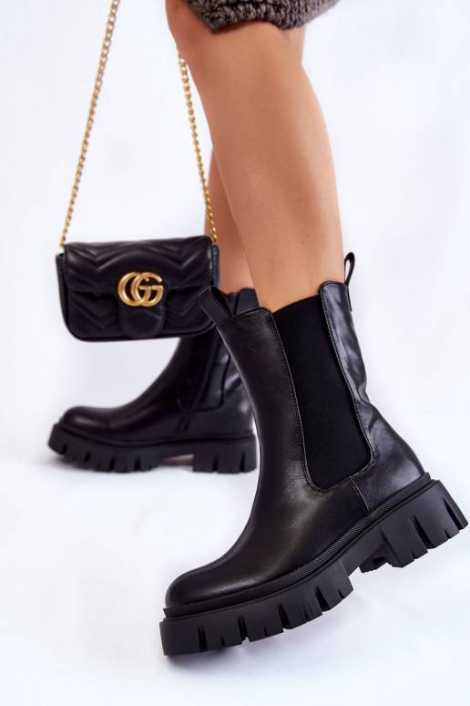 massiivsed saapad platvormiga mustad... massiivsed saapad platvormiga mustad...