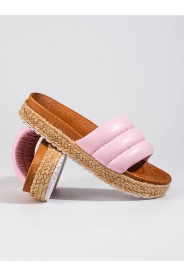 plätud espadrillid  Vinceza tumeroosad värvi  2