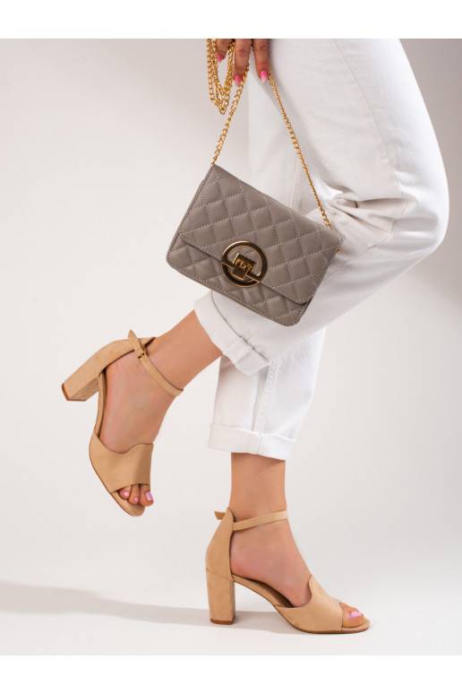 beeži värvi kingad  kõrge kontsaga W. Potocki