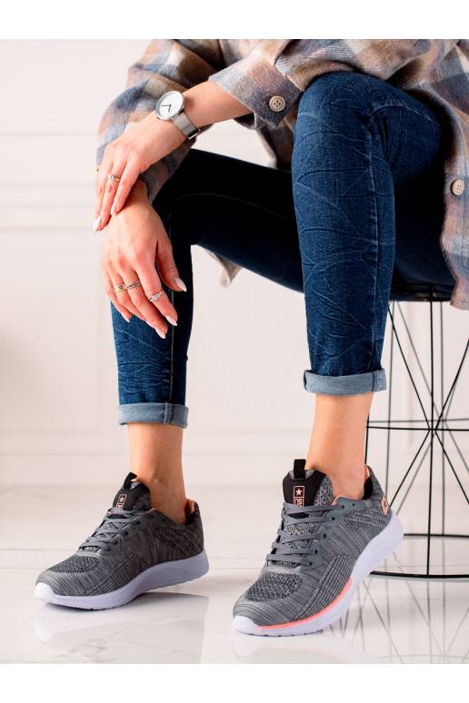 nööritavad naiste kingad Shelovet halli värvi