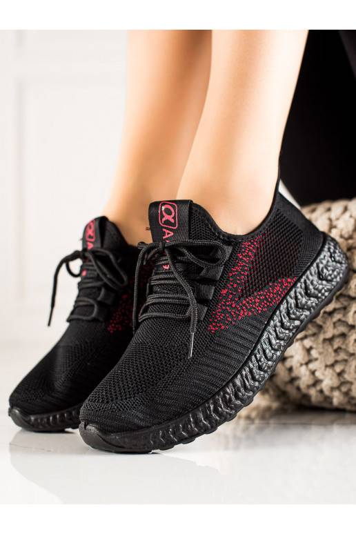 Spordistiilis kingad Shelovet Mustad z czarną podeszwą