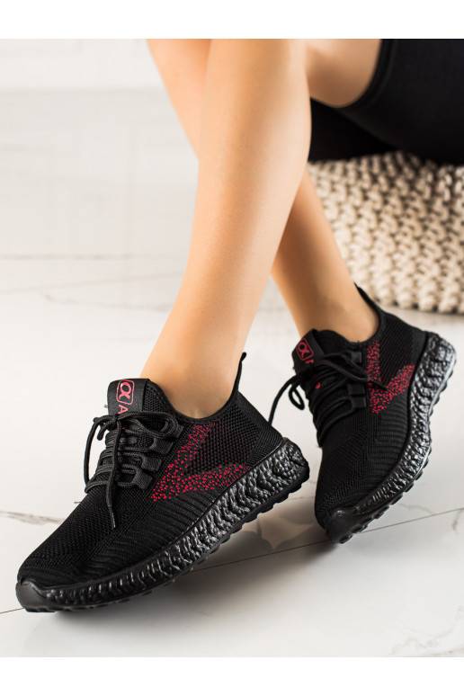 Spordistiilis kingad Shelovet Mustad z czarną podeszwą