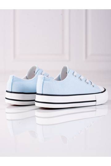 Sinist värvi kingad dziecięce Vico z gumkami 2