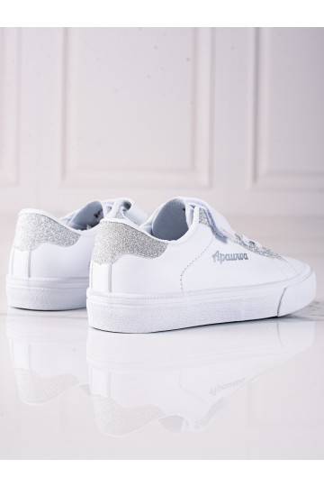 valget värvi kingad dziecięce Shelovet ze srebrnym brokatem 2