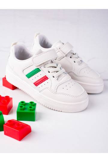 Sneakers apavi tüüpi jalanõud dziecięce Shelovet valge värv  2