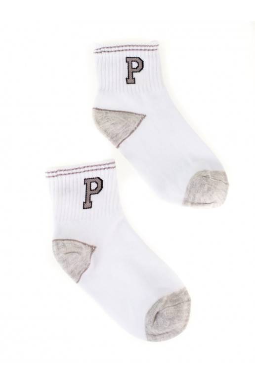 Sokid Shelovet valge värvhalli värvi