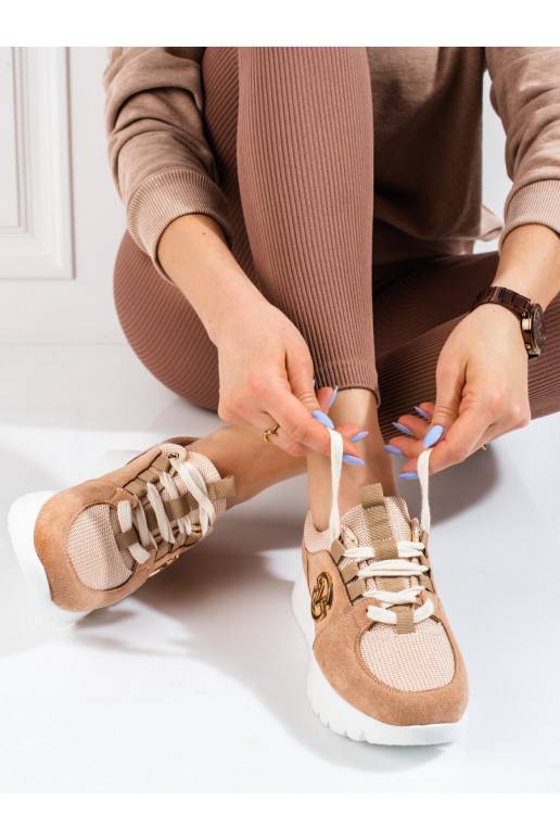 Spordistiilis kingad Vinceza beeži värvi Spordistiilis kingad Vinceza beeži värvi