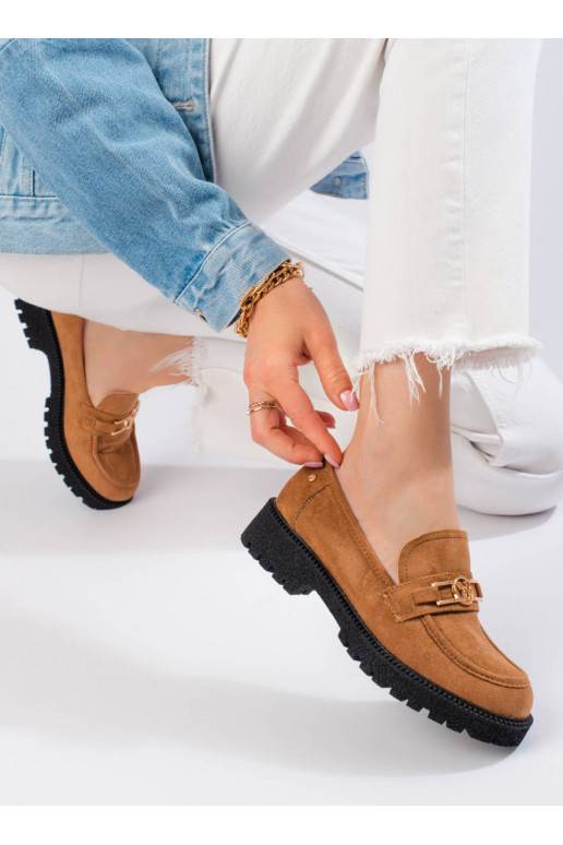 seemisnakhsed naiste mokassiinid Potocki pruunid värvi