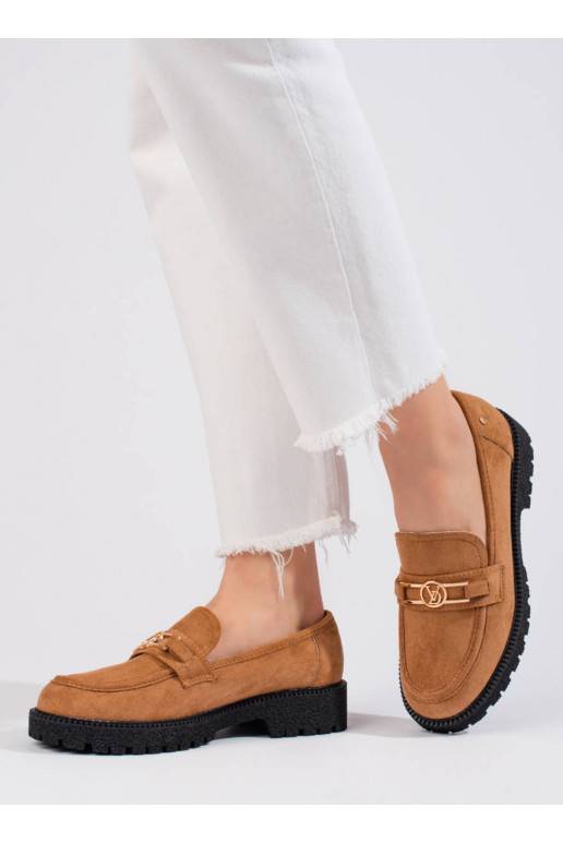 seemisnakhsed naiste mokassiinid Potocki pruunid värvi