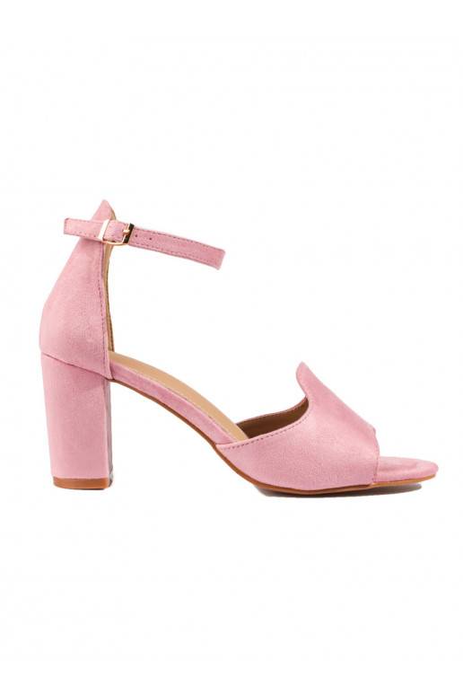 Tumeroosad värvi kingad  kõrge kontsaga W. Potocki