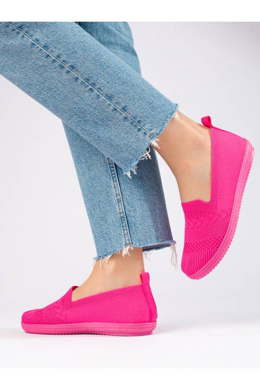 tekstiilist   Naiste saapad Shelovet tumeroosad värvi