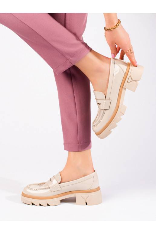 beeži värvi  Naiste mokassiinid Shelovet