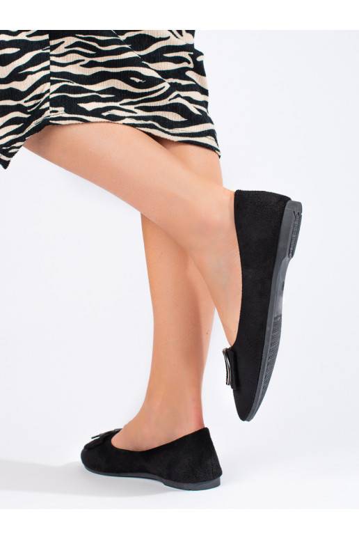 mustad  baleriinad  neetide ja pandlaga Shelovet mustad  baleriinad  neetide ja pandlaga Shelovet