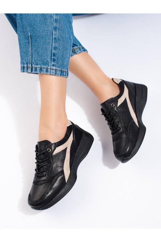   Mustad Naiste kingad platvormiga Shelovet