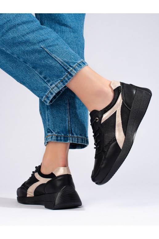   Mustad Naiste kingad platvormiga Shelovet