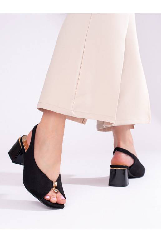 mustad  kingad   kõrge kontsaga Shelovet