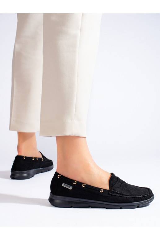 mustad   mokassiinid Shelovet