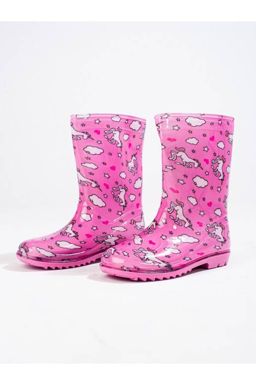 Laste kummist kingad   Shelovet tumeroosad värvi