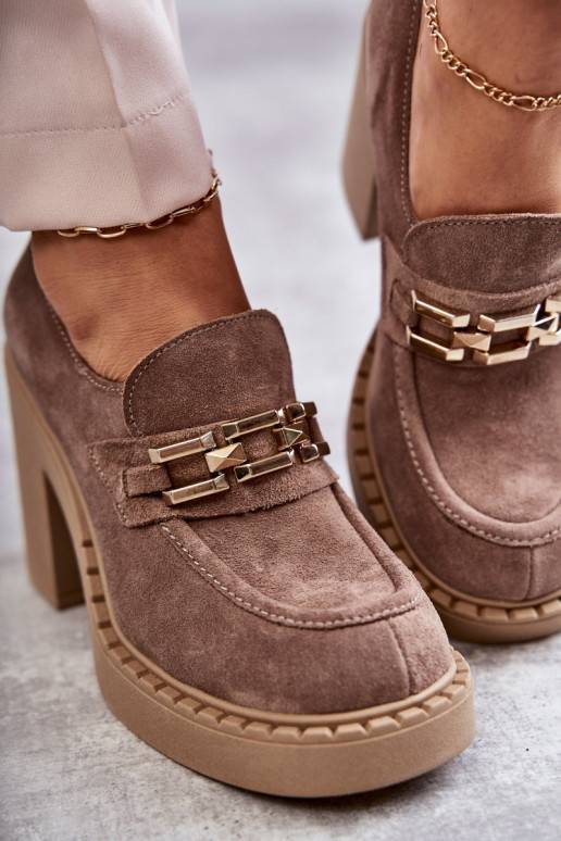 Seemisnakhsed jalatsid beeži värvi Jaime