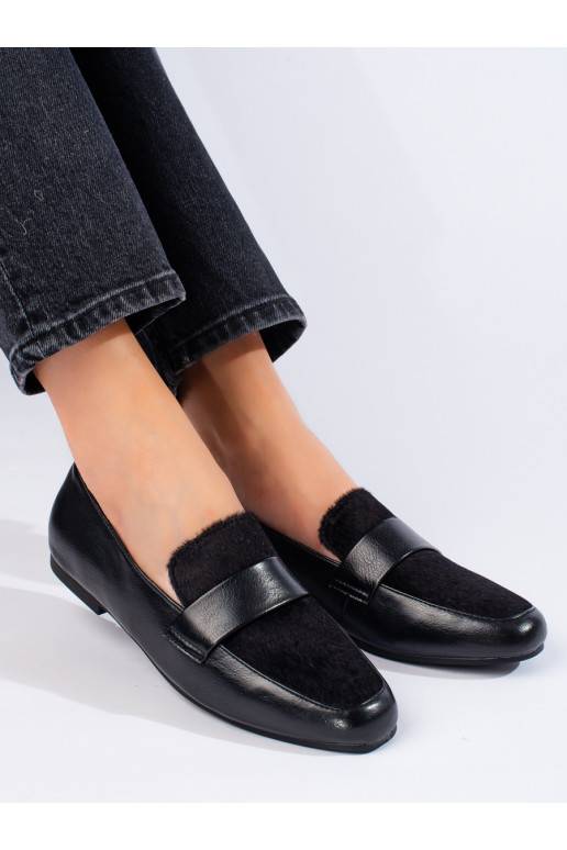 Must Naiste saapad karusnahaga Shelovet