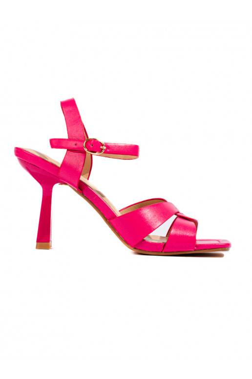 tumeroosad värvi kingad kõrge kontsaga Shelovet