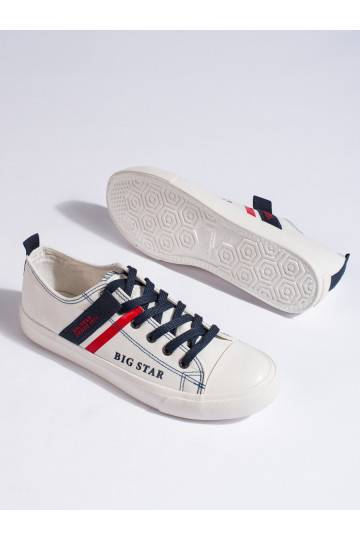 valge värv kingad z ekologicznej skóry BIG STAR LL174005 2