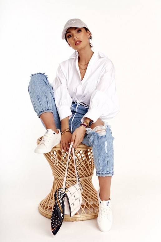 Vabaaja jalanõud Big Star valget värvi Vabaaja jalanõud Big Star valget värvi