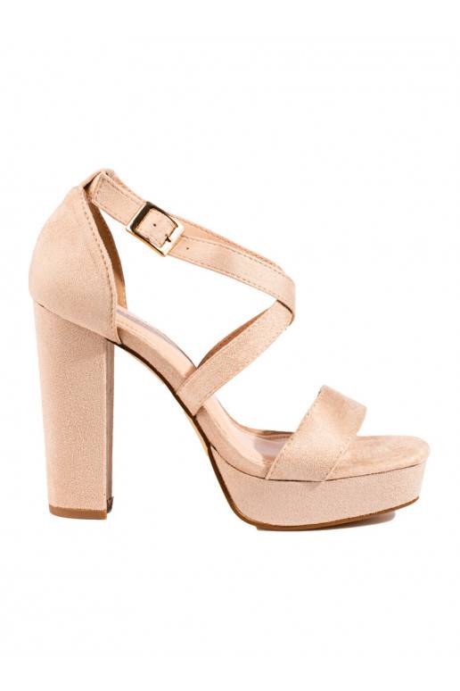 Sandaalid Shelovet beeži värvi Sandaalid Shelovet beeži värvi