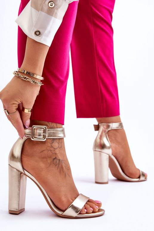 Sandaalid kõrge jämeda kontsaga... Sandaalid kõrge jämeda kontsaga...