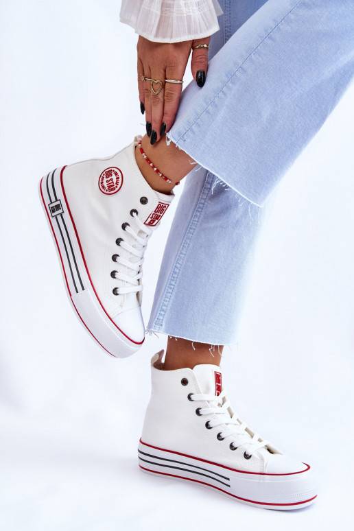 Riidest vabaaja jalanõud platvormiga... Riidest vabaaja jalanõud platvormiga...